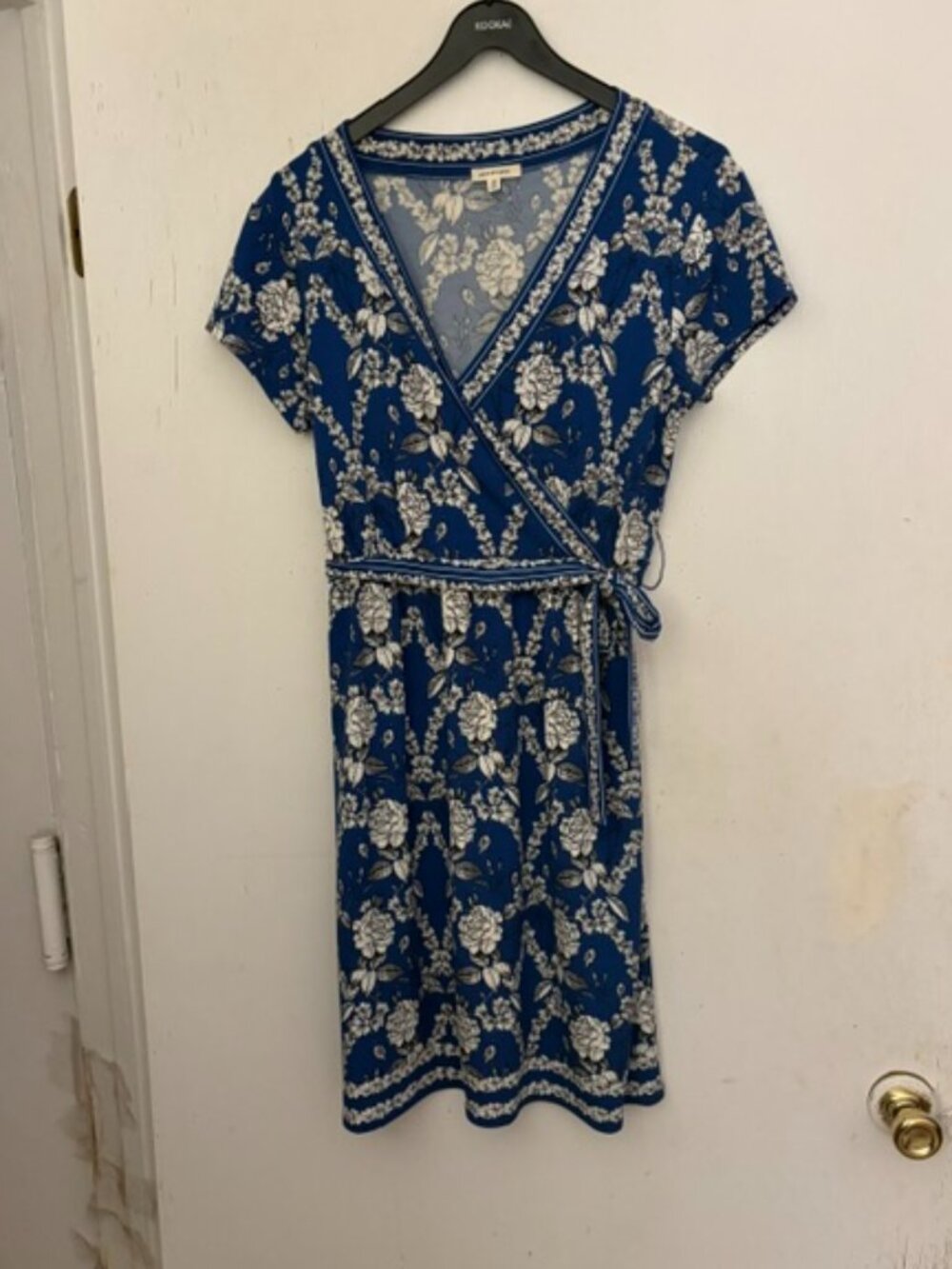 Max Studio faux wrap dress, size M